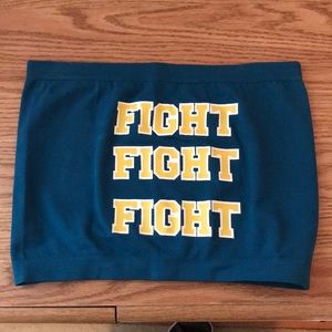 UCLA fight fight fight crop top